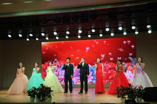 公司顺利举办“我们的天空,我们的梦”漾年华迎新晚会